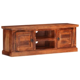 TV stand with solid acacia wood doors 112x30x40 cm by vidaXL, TV Furniture - Ref: Foro24-354986, Price: 219,99 €, Discount: %