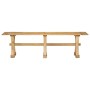 Banco de madera maciza de mango 160x35x45 cm de vidaXL, Bancos de comedor y cocina - Ref: Foro24-354992, Precio: 155,99 €, De...