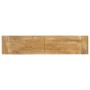 Banco de madera maciza de mango 160x35x45 cm de vidaXL, Bancos de comedor y cocina - Ref: Foro24-354992, Precio: 155,99 €, De...