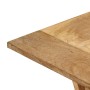 Banco de madera maciza de mango 160x35x45 cm de vidaXL, Bancos de comedor y cocina - Ref: Foro24-354992, Precio: 155,99 €, De...