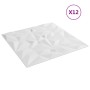 XPS Amethyst weiß Wandpaneele 12 Stück 50x50 cm 3 m² von vidaXL, Wandverkleidung - Ref: Foro24-356943, Preis: 41,56 €, Rabatt: %