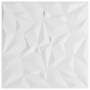 Wall panels 12 units XPS amethyst white 50x50 cm 3 m² by vidaXL, Wall covering - Ref: Foro24-356943, Price: 41,56 €, Discount: %