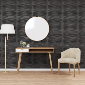 Wall panels 24 pcs XPS black stone 50x50 cm 6 m² by vidaXL, Wall covering - Ref: Foro24-356941, Price: 69,66 €, Discount: %