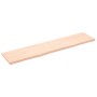 Estante de pared madera maciza roble sin tratar 180x40x(2-4) cm de vidaXL, Estantes y estanterías - Ref: Foro24-363598, Preci...