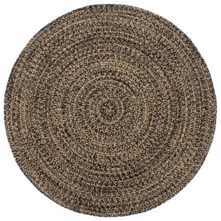 Handmade brown and black jute rug 210 cm by vidaXL, Rugs - Ref: Foro24-343621, Price: 120,70 €, Discount: %