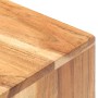 Mesita de noche de madera maciza de acacia 40x30x50 cm de vidaXL, Mesitas de noche - Ref: Foro24-320474, Precio: 102,47 €, De...