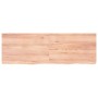 Light brown treated oak wood wall shelf 180x60x(2-6) cm by vidaXL, Shelves and shelves - Ref: Foro24-363723, Price: 125,99 €,...