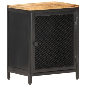 Solid rough mango wood bedside table 40x30x53 cm by vidaXL, Nightstands - Ref: Foro24-323137, Price: 116,37 €, Discount: %