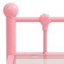 2 metal and glass pink and transparent nightstands by vidaXL, Nightstands - Ref: Foro24-325079, Price: 57,22 €, Discount: %