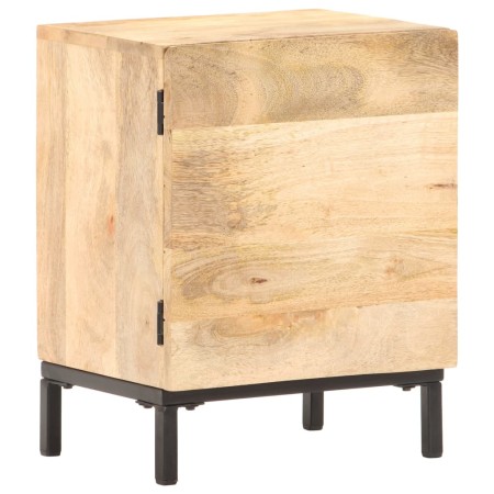 Mesita de noche de madera maciza de mango 40x30x51 cm de vidaXL, Mesitas de noche - Ref: Foro24-320225, Precio: 77,11 €, Desc...