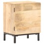 Mesita de noche de madera maciza de mango 40x30x51 cm de vidaXL, Mesitas de noche - Ref: Foro24-320225, Precio: 77,11 €, Desc...