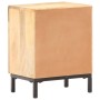 Mesita de noche de madera maciza de mango 40x30x51 cm de vidaXL, Mesitas de noche - Ref: Foro24-320225, Precio: 77,11 €, Desc...