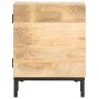 Mesita de noche de madera maciza de mango 40x30x51 cm de vidaXL, Mesitas de noche - Ref: Foro24-320225, Precio: 77,11 €, Desc...