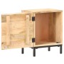 Mesita de noche de madera maciza de mango 40x30x51 cm de vidaXL, Mesitas de noche - Ref: Foro24-320225, Precio: 77,11 €, Desc...