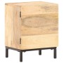 Mesita de noche de madera maciza de mango 40x30x51 cm de vidaXL, Mesitas de noche - Ref: Foro24-320225, Precio: 77,11 €, Desc...