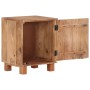 Solid mango wood bedside table 40x35x51 cm by vidaXL, Nightstands - Ref: Foro24-287761, Price: 110,62 €, Discount: %