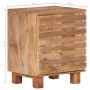 Solid mango wood bedside table 40x35x51 cm by vidaXL, Nightstands - Ref: Foro24-287761, Price: 110,62 €, Discount: %