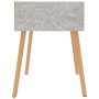 Mesita de noche madera de ingeniería gris hormigón 40x40x56 cm de vidaXL, Mesitas de noche - Ref: Foro24-326803, Precio: 53,9...