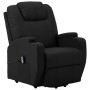 Sillón elevable cuero sintético negro de vidaXL, Sillones - Ref: Foro24-289750, Precio: 399,42 €, Descuento: %