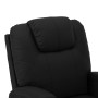 Sillón elevable cuero sintético negro de vidaXL, Sillones - Ref: Foro24-289750, Precio: 399,42 €, Descuento: %