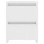 Mesita de noche madera contrachapada blanco 30x30x40 cm de vidaXL, Mesitas de noche - Ref: Foro24-800513, Precio: 39,94 €, De...