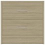 Mesita de noche madera contrachapada color roble 40x30x40 cm de vidaXL, Mesitas de noche - Ref: Foro24-801041, Precio: 36,88 ...