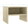 Nightstands 2 pcs oak-colored plywood 40x30x30 cm by vidaXL, Nightstands - Ref: Foro24-800070, Price: 45,11 €, Discount: %