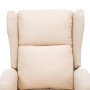 Sillón elevable tela crema de vidaXL, Sillones - Ref: Foro24-289739, Precio: 369,00 €, Descuento: %