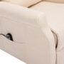 Sillón elevable tela crema de vidaXL, Sillones - Ref: Foro24-289739, Precio: 369,00 €, Descuento: %