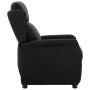 Sillón reclinable de tela negro de vidaXL, Sillones - Ref: Foro24-289778, Precio: 158,99 €, Descuento: %