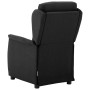 Sillón reclinable de tela negro de vidaXL, Sillones - Ref: Foro24-289778, Precio: 158,99 €, Descuento: %