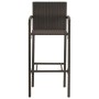 Kitchen stools 2 units synthetic brown rattan by vidaXL, Garden chairs - Ref: Foro24-313451, Price: 94,99 €, Discount: %