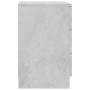 Concrete gray chipboard bedside table 38x35x56 cm by vidaXL, Nightstands - Ref: Foro24-800458, Price: 58,15 €, Discount: %