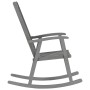 Gray Acacia Solid Wood Rocking Chair by vidaXL, Garden chairs - Ref: Foro24-311845, Price: 178,34 €, Discount: %