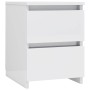 Bedside tables 2 pcs glossy white chipboard 30x30x40 cm by vidaXL, Nightstands - Ref: Foro24-800526, Price: 78,96 €, Discount: %