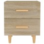 Bedside tables 2 units Sonoma oak color 40x35x47.5 cm by vidaXL, Nightstands - Ref: Foro24-811977, Price: 82,67 €, Discount: %