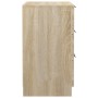 Mesitas de noche 2 unidades color roble Sonoma 40x36x65 cm de vidaXL, Mesitas de noche - Ref: Foro24-811275, Precio: 102,33 €...