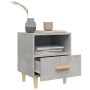 Nightstands 2 units concrete gray color 40x35x47 cm by vidaXL, Nightstands - Ref: Foro24-812015, Price: 78,87 €, Discount: %