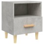 Nightstands 2 units concrete gray color 40x35x47 cm by vidaXL, Nightstands - Ref: Foro24-812015, Price: 78,87 €, Discount: %