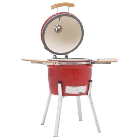 Barbacoa ahumadora Kamado de cerámica 81 cm de vidaXL, Barbacoas - Ref: Foro24-316096, Precio: 486,99 €, Descuento: %