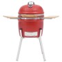 Barbacoa ahumadora Kamado de cerámica 81 cm de vidaXL, Barbacoas - Ref: Foro24-316096, Precio: 458,02 €, Descuento: %