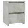 Nachttische 2 Stück betongraue Spanplatte 30x30x40 cm von vidaXL, Nachttische - Ref: Foro24-800522, Preis: 56,63 €, Rabatt: %