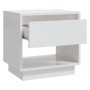 Nightstands 2 pcs glossy white plywood 45x34x44 cm by vidaXL, Nightstands - Ref: Foro24-809525, Price: 72,70 €, Discount: %