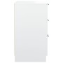 Mesita de noche blanca 40x36x65 cm de vidaXL, Mesitas de noche - Ref: Foro24-811268, Precio: 66,13 €, Descuento: %