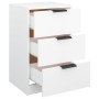 White nightstand 40x36x65 cm by vidaXL, Nightstands - Ref: Foro24-811268, Price: 59,75 €, Discount: %