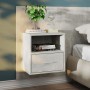 Wall bedside tables 2 units concrete gray by vidaXL, Nightstands - Ref: Foro24-811016, Price: 90,90 €, Discount: %