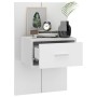 Wall bedside tables 2 white units by vidaXL, Nightstands - Ref: Foro24-810972, Price: 79,39 €, Discount: %