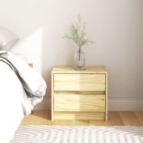 Mesita de noche madera maciza de pino 40x30,5x35,5 cm de vidaXL, Mesitas de noche - Ref: Foro24-808073, Precio: 49,48 €, Desc...