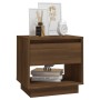 Nightstands 2 pcs oak brown engineered wood 45x34x44 cm by vidaXL, Nightstands - Ref: Foro24-812986, Price: 87,34 €, Discount: %