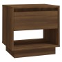 Mesitas noche 2 uds madera ingeniería marrón roble 45x34x44 cm de vidaXL, Mesitas de noche - Ref: Foro24-812986, Precio: 87,3...